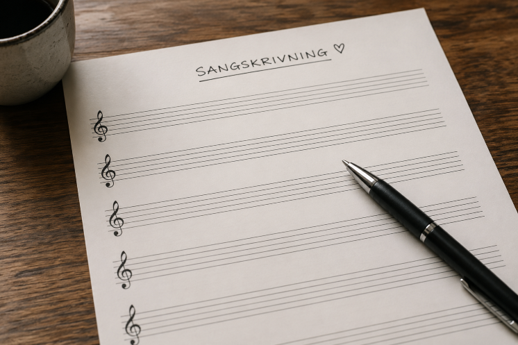 Stemmetræning og sangskrivning